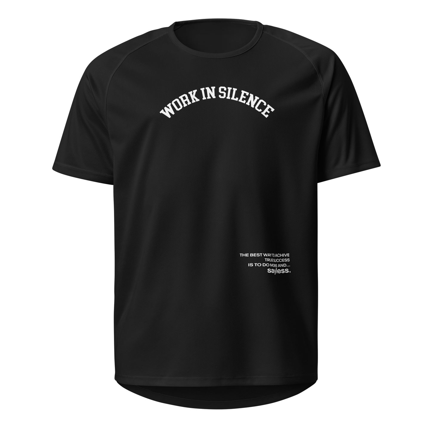 Work In Silence Unisex sports jersey BP